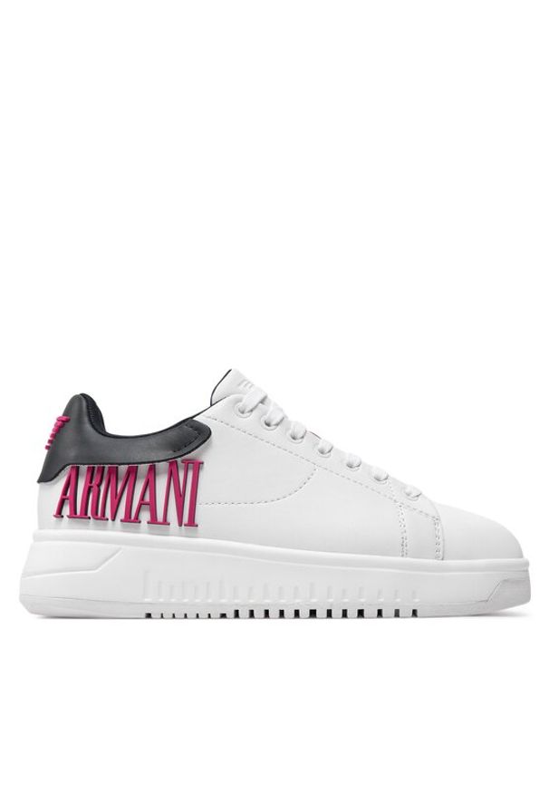 Emporio Armani Sneakersy X3X024 XR127 C682 Biały. Kolor: biały