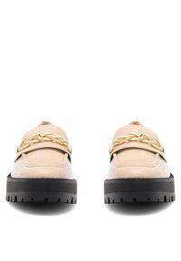 Nine West Loafersy NYLA 8123-1 Beżowy. Kolor: beżowy. Materiał: syntetyk #8