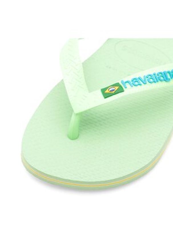 Havaianas Japonki 4110850.6617 Zielony. Kolor: zielony. Materiał: syntetyk