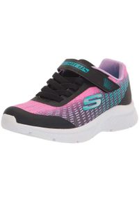 skechers - Buty sportowe na rzep dziecięce Skechers Microspec. Zapięcie: rzepy. Kolor: czarny, wielokolorowy. Model: Skechers Sport. Sport: turystyka piesza