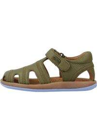 Camper - Sandały CAMPER SELLA JASPER/BICHO FW RY Zielony. Kolor: zielony. Materiał: skóra. Sezon: lato