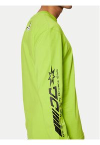 DC Longsleeve Drivers Club ADYZT05406 Zielony Standard Fit. Kolor: zielony. Materiał: bawełna. Długość rękawa: długi rękaw