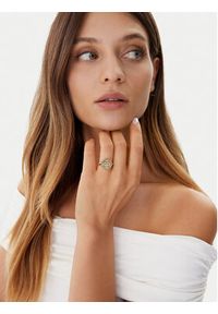 Guess Pierścionek JUBR05 506JW Złoty. Materiał: metalowe. Kolor: złoty #4