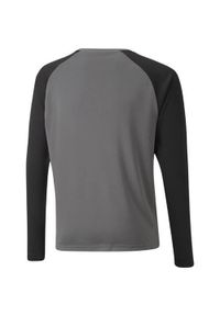 Bluza piłkarska chłopięca Puma Teampacer Gk. Kolor: czarny, szary, wielokolorowy. Materiał: poliester. Sport: piłka nożna