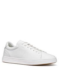 Geox Sneakersy U Baltmoore U55LDA 0009B C1001 Biały. Kolor: biały. Materiał: skóra