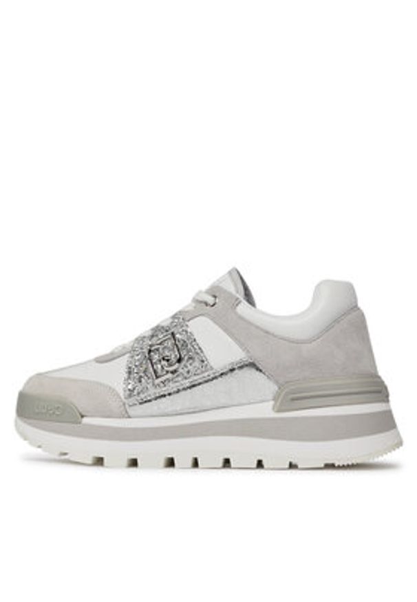 Liu Jo Sneakersy Amazing 29 BA4085 PX214 Biały. Kolor: biały. Materiał: skóra