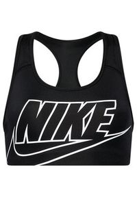 Nike Biustonosz sportowy Swoosh BV3643 Czarny. Kolor: czarny. Materiał: syntetyk