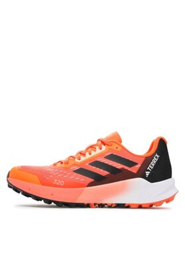 Adidas - adidas Buty do biegania Terrex Agravic Flow 2.0 Trail Running Shoes HR1115 Pomarańczowy. Kolor: pomarańczowy. Materiał: mesh, materiał. Model: Adidas Terrex. Sport: bieganie