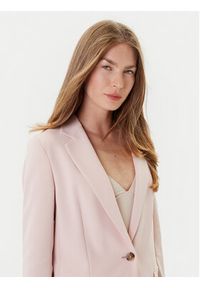 BOSS Marynarka Jocaluah 50490053 Różowy Regular Fit. Kolor: różowy. Materiał: syntetyk
