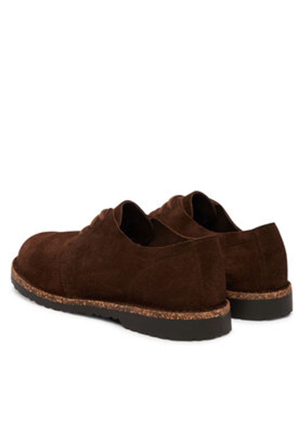 Birkenstock Półbuty Uppsala Low 1031509 Brązowy. Kolor: brązowy. Materiał: skóra, zamsz