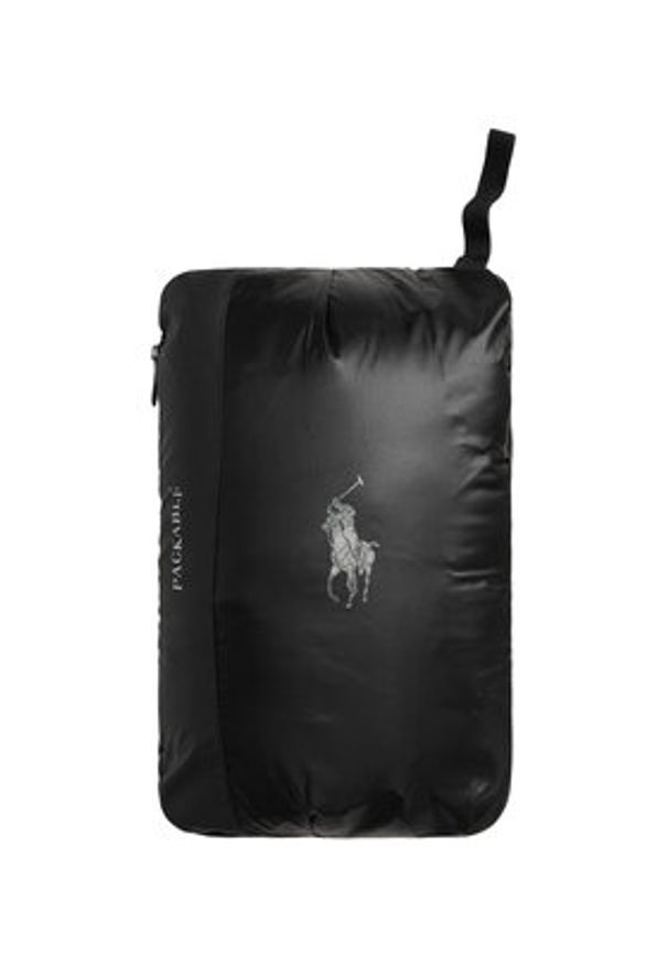 Polo Ralph Lauren Kamizelka 710967775002 Czarny Regular Fit. Typ kołnierza: polo. Kolor: czarny. Materiał: syntetyk