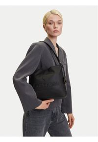 Love Moschino - LOVE MOSCHINO Torebka JC4115PP1ML1000A Czarny. Kolor: czarny. Materiał: skórzane #1