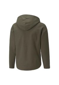 Bluza sportowa dla dzieci Puma ALPHA FZ. Kolor: zielony