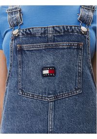 Tommy Jeans Sukienka jeansowa DW0DW17208 Niebieski Regular Fit. Kolor: niebieski. Materiał: bawełna #5