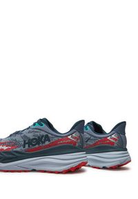 HOKA - Hoka Buty do biegania Stinson 7 1141530 Granatowy. Kolor: niebieski. Materiał: materiał #6