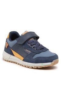 Sneakersy Geox J Alben B. C J269EC-02H3T C0700 S Navy/Avio. Kolor: niebieski. Materiał: zamsz, skóra