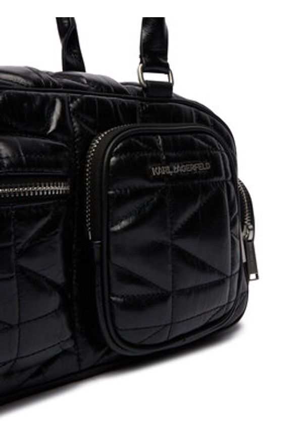 Karl Lagerfeld - KARL LAGERFELD Torebka B1W30089 Czarny. Kolor: czarny. Materiał: skórzane