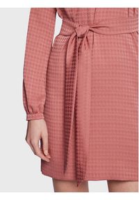 TwinSet - TWINSET Sukienka codzienna 222TT2427 Różowy Relaxed Fit. Okazja: na co dzień. Kolor: różowy. Materiał: syntetyk. Typ sukienki: proste. Styl: casual #5