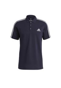 Adidas - Polo adidas Aeroready Essentials Piqué Embroidered Small Logo 3-Bandes. Typ kołnierza: polo. Kolor: wielokolorowy, niebieski, biały. Materiał: bawełna, materiał. Sport: tenis #1