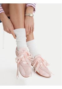 Reebok Sneakersy SS-ULTRA LO 100245707 Różowy jasny. Kolor: różowy. Materiał: materiał #13