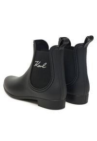Karl Lagerfeld - KARL LAGERFELD Kalosze KL94775 Czarny. Kolor: czarny #3