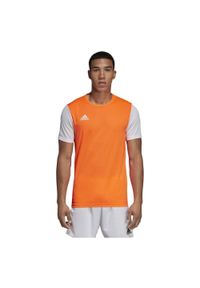 Adidas - Koszulka piłkarska adidas Estro 19 JSY. Kolor: pomarańczowy, biały, czarny, wielokolorowy. Materiał: jersey. Sport: piłka nożna #1