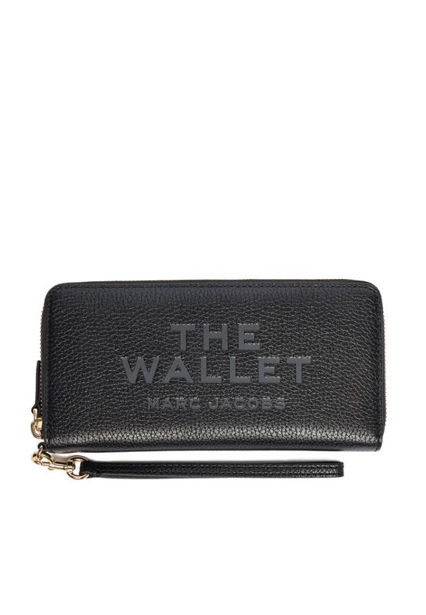 MARC JACOBS - Marc Jacobs Duży Portfel Damski 2P4SMP015S02 Czarny. Kolor: czarny. Materiał: skóra