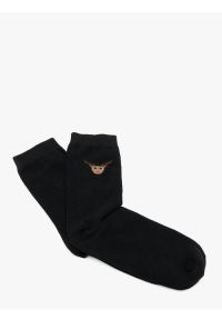 Ryłko - Świąteczne skarpety unisex. Kolor: czarny. Materiał: poliamid, elastan, bawełna