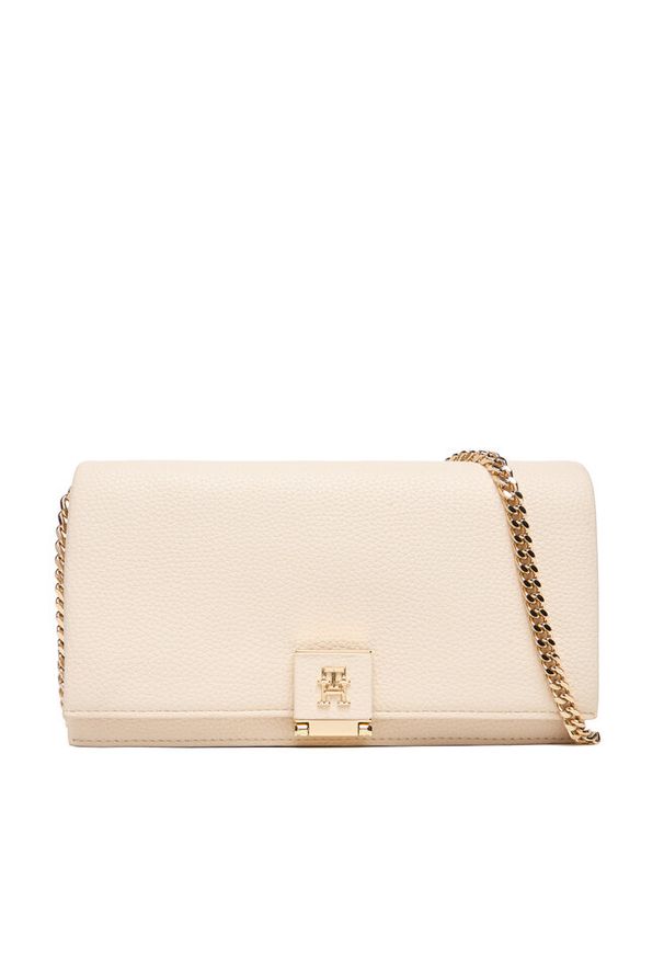 TOMMY HILFIGER - Torebka Tommy Hilfiger. Kolor: beżowy