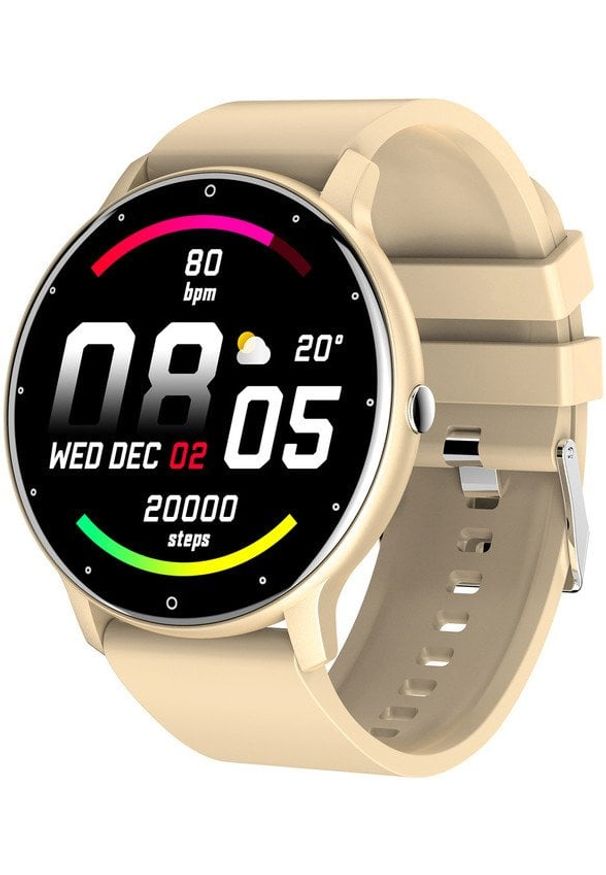 Smartwatch Gravity GT1-6 Beżowy (GT1-6). Rodzaj zegarka: smartwatch. Kolor: beżowy