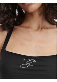 Guess Top W6YP44 K4523 Czarny Slim Fit. Kolor: czarny. Materiał: syntetyk #5