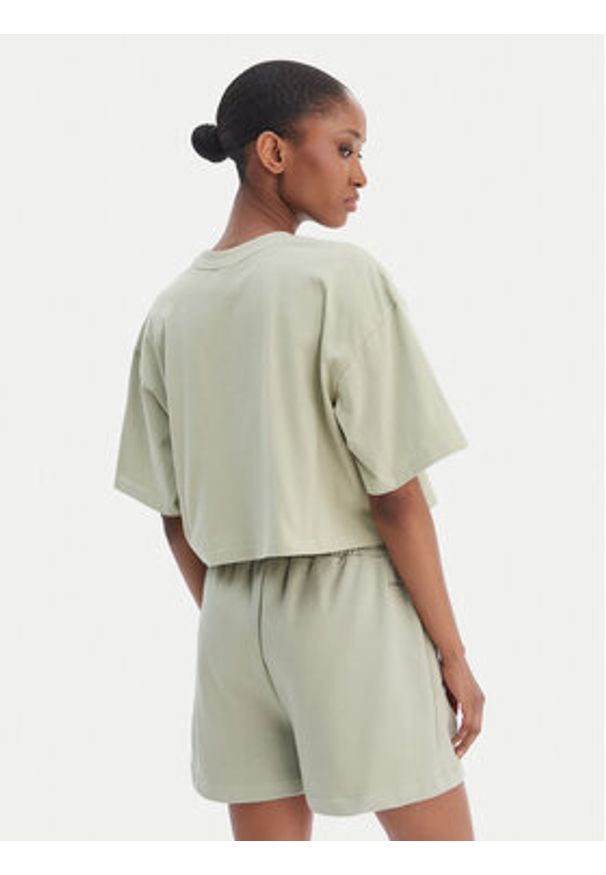 Reebok T-Shirt Reebok x Ewa Chodakowska Olka RK25612CCW Zielony jasny Relaxed Fit. Kolor: zielony. Materiał: bawełna