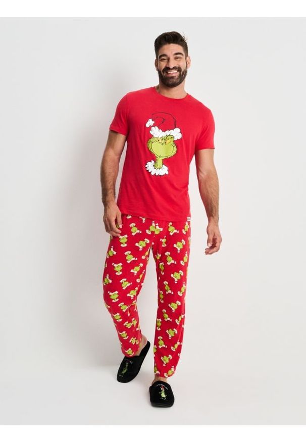 Sinsay - Dwuczęściowa piżama Grinch - wielobarwny