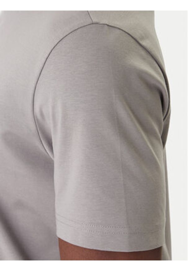 BOSS T-Shirt Tee 50506373 Szary Regular Fit. Kolor: szary. Materiał: bawełna