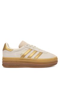 Adidas - adidas Sneakersy Gazelle Bold IH6781 Beżowy. Kolor: beżowy. Materiał: skóra, zamsz. Model: Adidas Gazelle #1