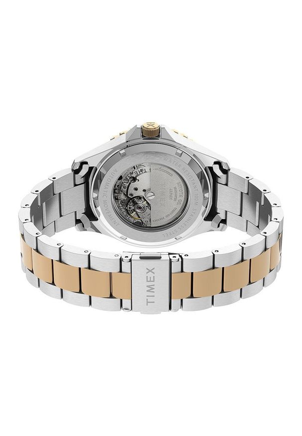 Timex - Zegarek TW2U83500. Kolor: srebrny. Materiał: materiał