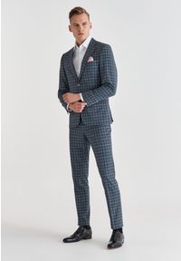 Pako Lorente - PAKO LORENTE – Spodnie męskie garniturowe P21WF-6G-066-S. Materiał: poliester, wiskoza, elastan. Długość: długie. Styl: elegancki #1