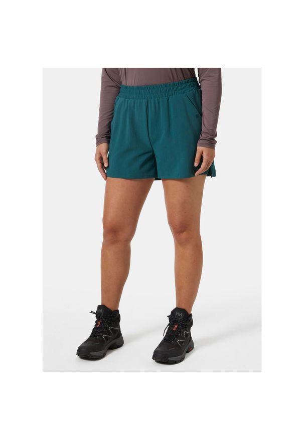 Szorty damskie Helly Hansen Tifino Solen. Kolor: zielony. Sezon: lato