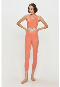 DKNY - Dkny - Top piżamowy. Kolor: różowy. Materiał: dzianina. Wzór: nadruk #3