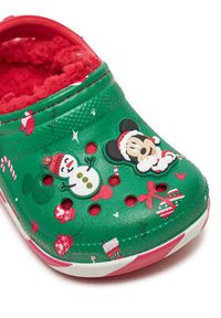 Crocs Klapki Classic Mickey Xmass Lined Clog T 210815 Zielony. Kolor: zielony #8