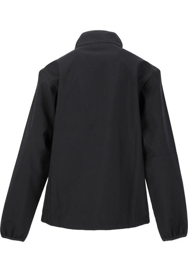 Dziecięca kurtka wodoodporna Whistler Lango. Kolor: czarny. Materiał: softshell. Styl: sportowy