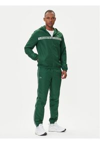 Lacoste Dres WH4757 Zielony Regular Fit. Kolor: zielony. Materiał: syntetyk