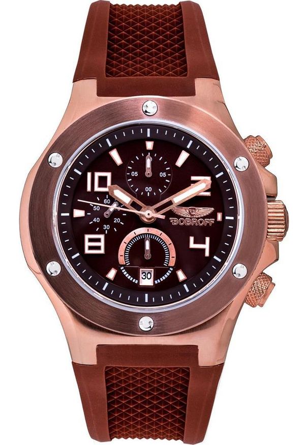 Zegarek Bobroff zegarek BOBROFF męski BF1002M65 (43MM) NoSize