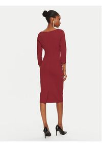 Rinascimento Sukienka koktajlowa CFC0122084003 Czerwony Regular Fit. Kolor: czerwony. Materiał: wiskoza. Styl: wizytowy #3