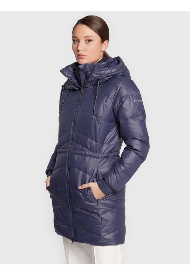 columbia - Columbia Kurtka puchowa Icy Heights II 2007824 Niebieski Regular Fit. Kolor: niebieski. Materiał: syntetyk