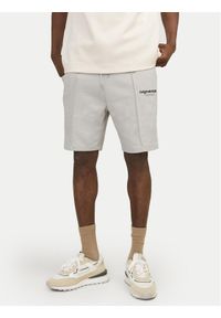 Jack & Jones - Jack&Jones Szorty sportowe Vesterbro 12252251 Beżowy Relaxed Fit. Kolor: beżowy. Materiał: syntetyk. Styl: sportowy