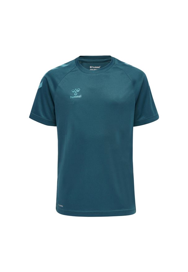 Koszulka dziecięca Hummel hmlCore. Kolor: różowy, niebieski, wielokolorowy, pomarańczowy. Materiał: poliester, materiał. Sport: piłka ręczna