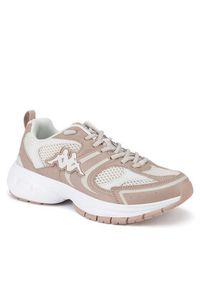 Kappa Sneakersy AW24-3C013 Beżowy. Kolor: beżowy. Materiał: materiał