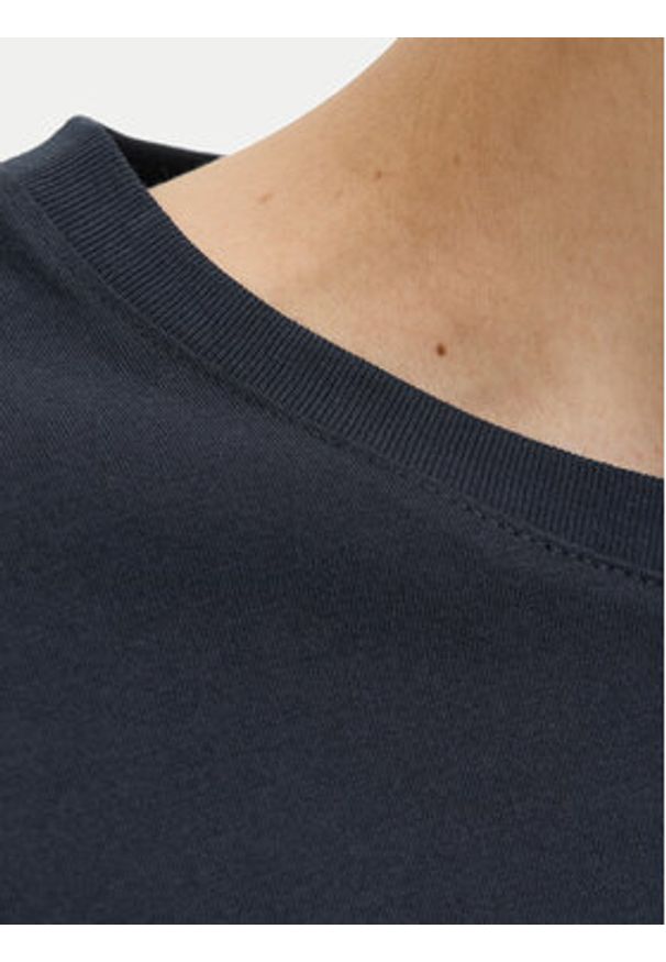 Jack & Jones Longsleeve Basic 12279538 Granatowy Regular Fit. Kolor: niebieski. Materiał: bawełna. Długość rękawa: długi rękaw