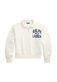 Polo Ralph Lauren Bluza 211971753002 Biały Relaxed Fit. Typ kołnierza: polo. Kolor: biały. Materiał: bawełna #5